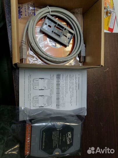 ICP CON I-7567CR, преобразователь USB в hart