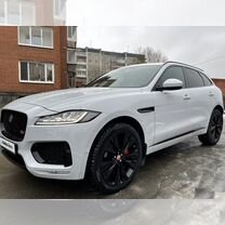 Jaguar F-Pace 3.0 AT, 2018, 135 000 км, с пробегом, цена 4 600 000 руб.