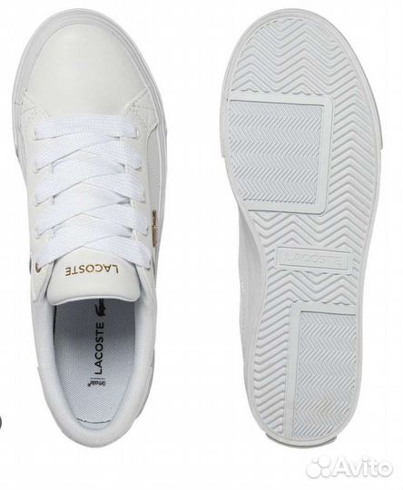 Кеды Lacoste Ziane Platform белые женские новые