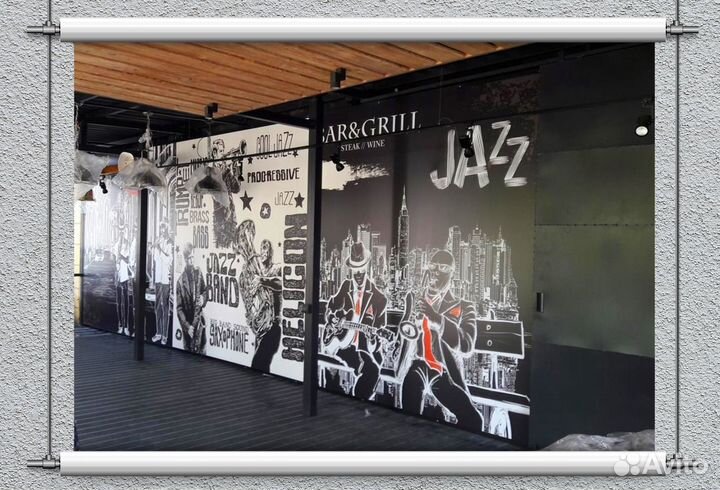 Банер, вывеска, наклейки