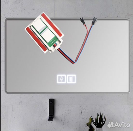 Сенсорный выключатель для зеркала с подогревом