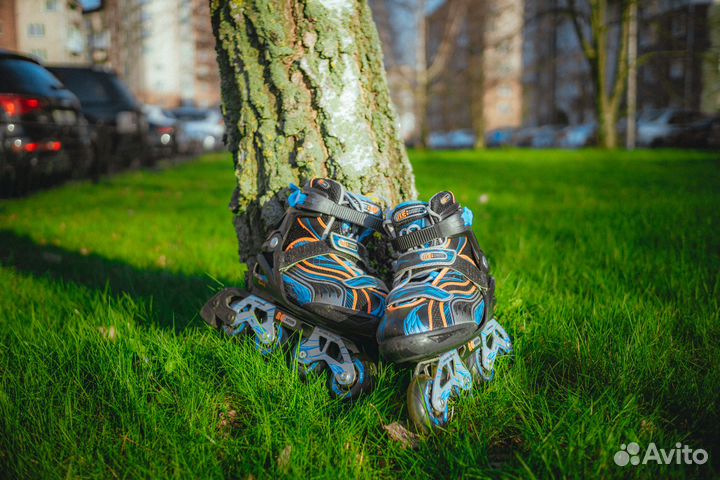 Ролики RE:Action TR13 раздвижные размер 36-41