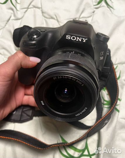 Зеркальный фотоаппарат sony slt-a58