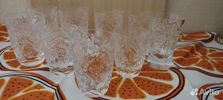 Стопки хрустальные СССР