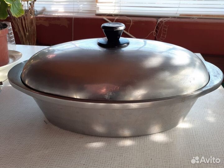 Утятница гусятница 4 л СССР алюминий