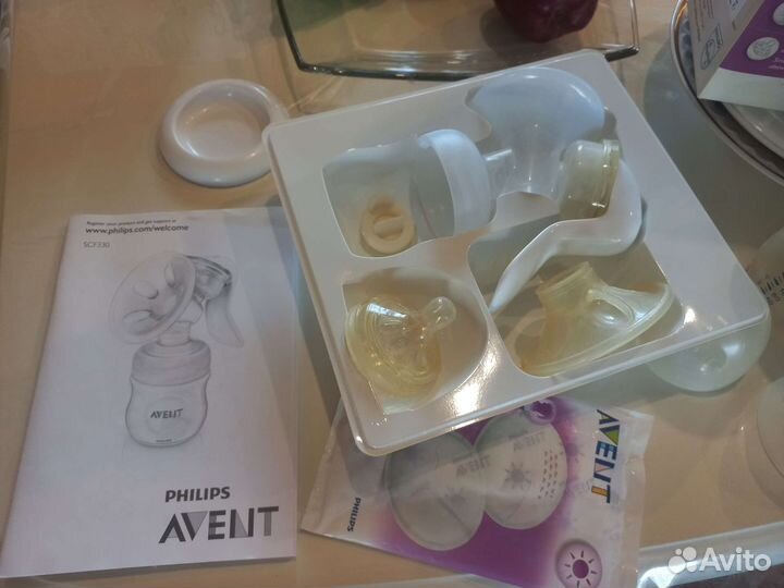 Молокоотсос avent ручной