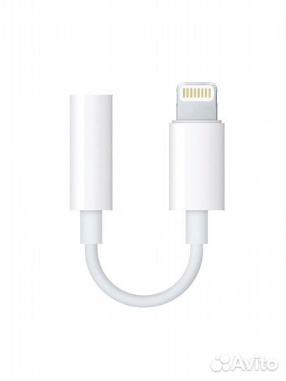 Кабель переходник AUX lightning 3.5 jack