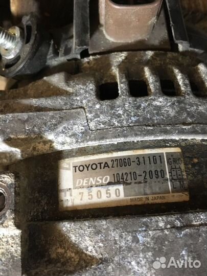 Генератор Toyota Alphard GSR50 2GR-FE