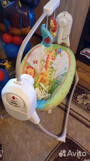 Детские качели Fisher price