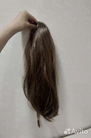 Шиньон хвост волосы