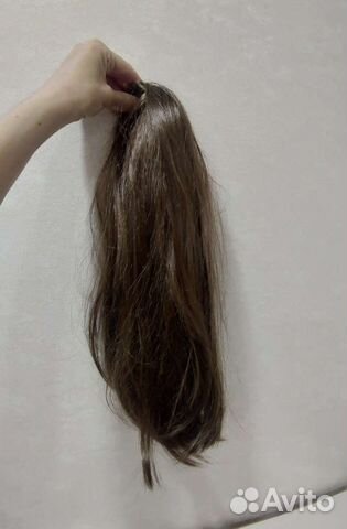 Шиньон хвост волосы