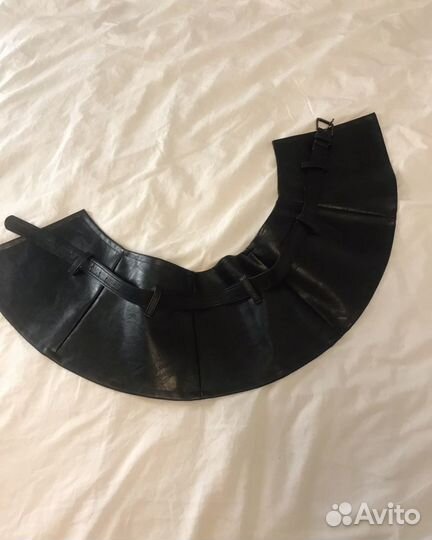 Широкий пояс с баской