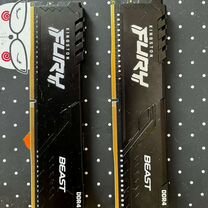 Оперативная память ddr4 8gb x2