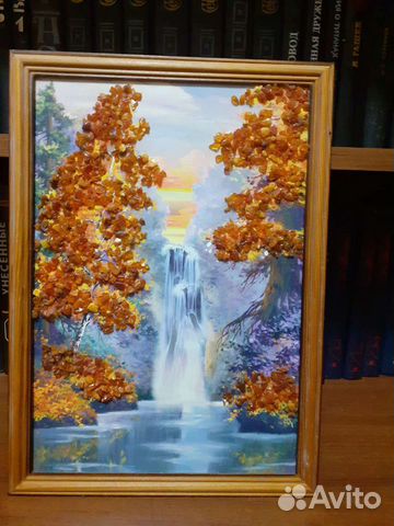 Картины из янтаря