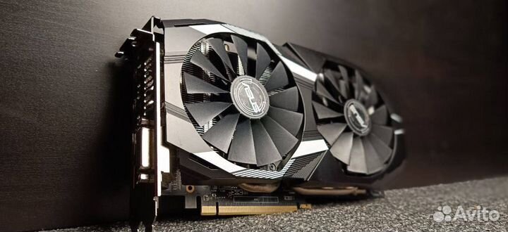 Видеокарта asus RX 580 8gb