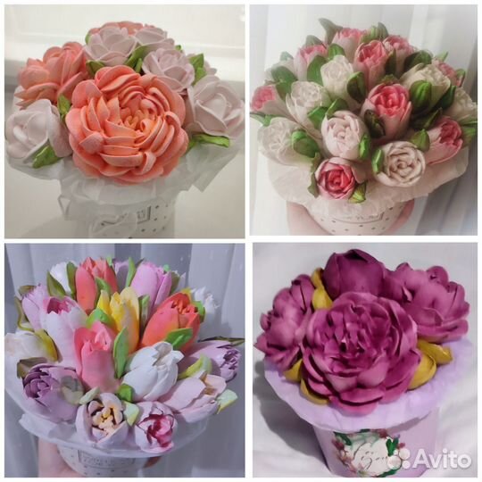 Сладкий подарок из зефира