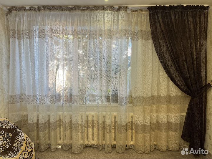 Шторы 3 части, продаются вместе и по отдельности