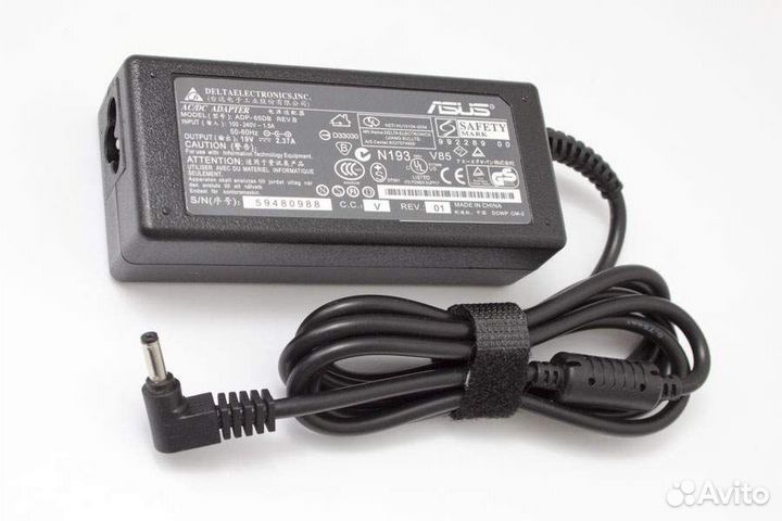 Зарядное устройство для ноутбука Asus 19V 2.37A (4