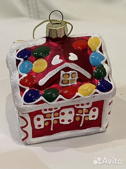 Елочные игрушки стекло