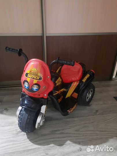 Детский мотоцикл на аккумуляторе бу