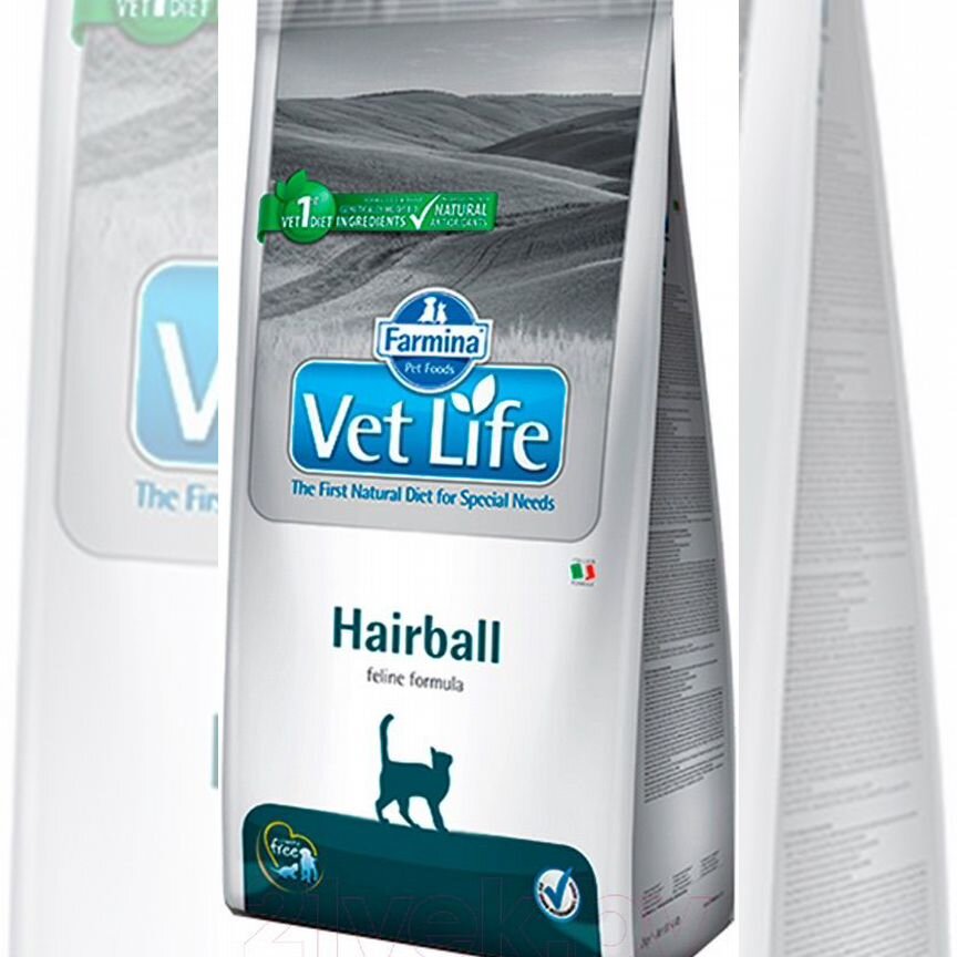 Farmina VetLife Cat Hairball 2 (кг)