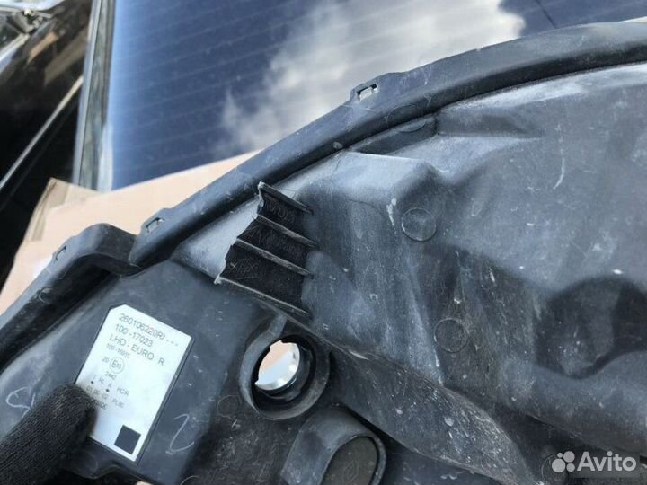 Фара галогеновая правая Renault Kangoo 2