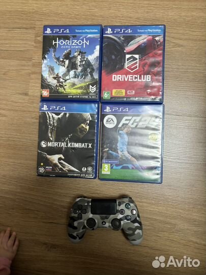 Ps4 pro с играми