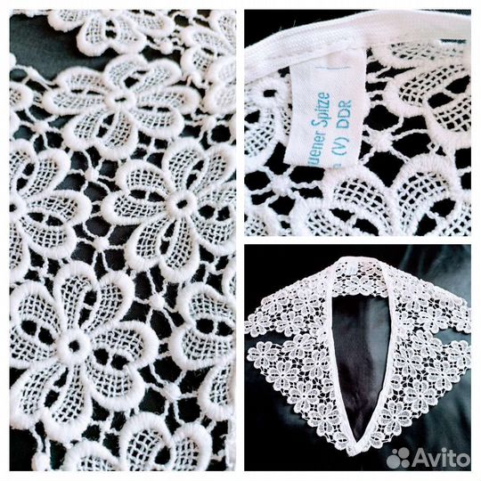 Винтажные кружевные воротнички времён СССР