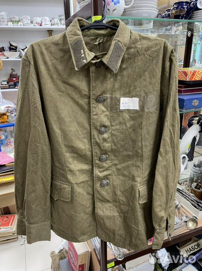 Летняя полевая гимнастерка 1970г, военная одежда