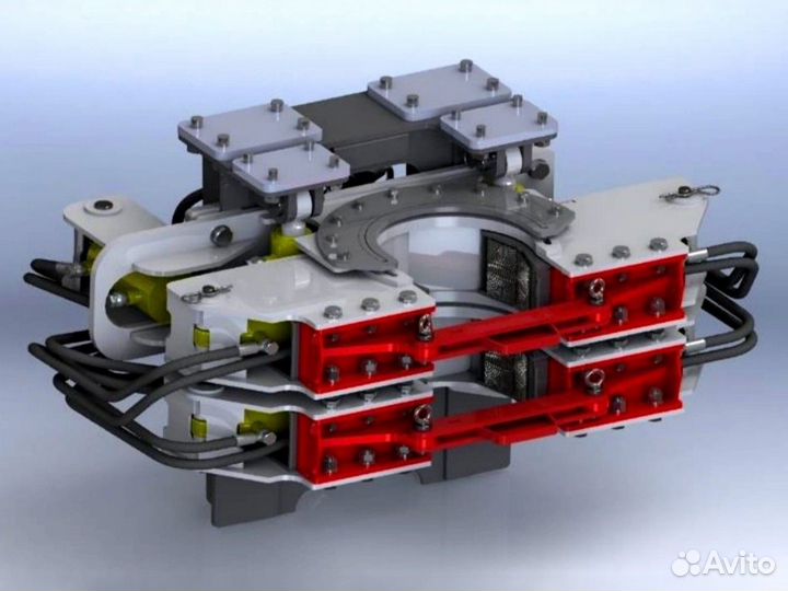 Обсадной стол для буровой установки с трубоотворот