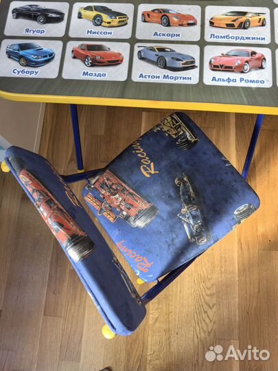 Детская мебель стол и стул (складные)