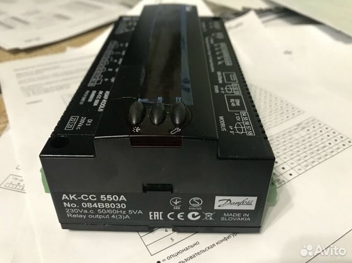 Danfoss Контроллер испарителя AK-CC 550A 084B8030