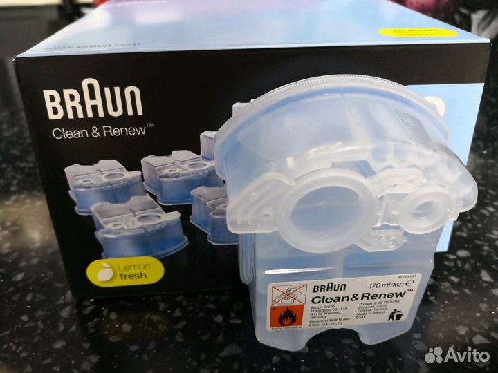 Braun картридж очистки ccr