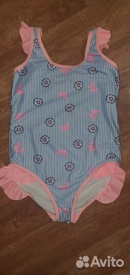 Купальник слитный для девочки