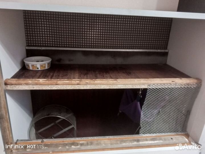 Клетка витрина для грызунов