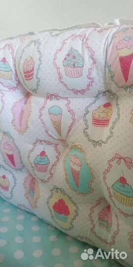 Бортики в детскую кроватку