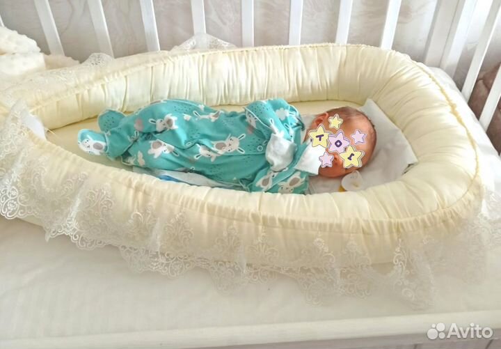 Кокон гнездышко премиум материалы бу