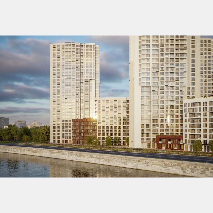 3-к. квартира, 97,3 м², 16/16 эт.