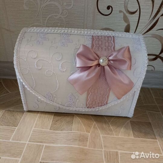 Подушка для колец, рушники, семейный банк