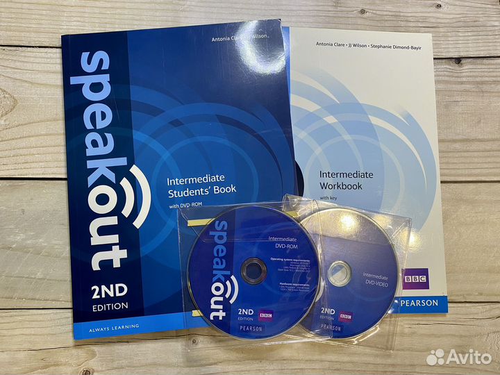 Speakout 2ed Interm уч+рт+2dvd