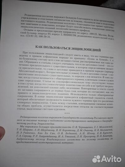 Энциклопедия лесного хозяйства том первый (2004)