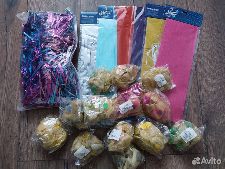 Набор воздушные гелевые шары фольгированные латекс