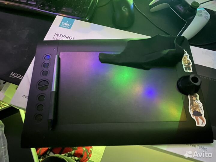 Графический планшет Huion h610 pro v2