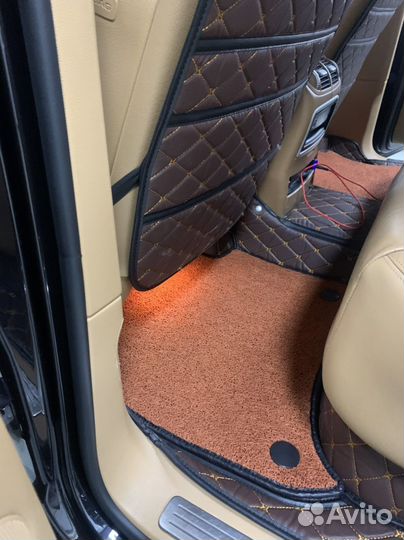 3d коврики всалон Audi Coupe