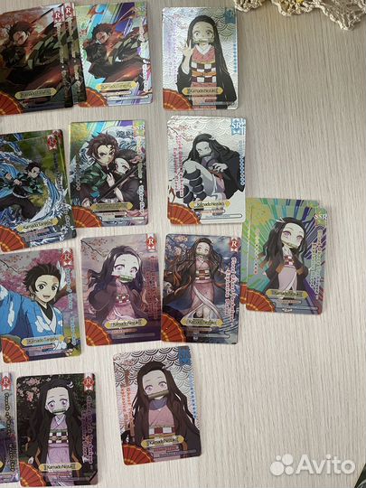 Карточки клинок рассекающий демонов