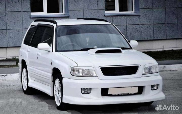 Реснички на фары Subaru forester sf