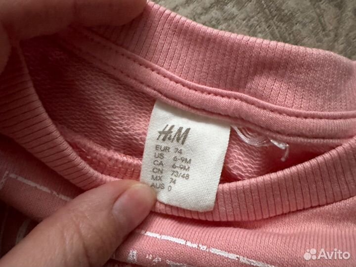 Свитер для девочки 74 H&M