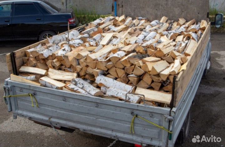 Дрова колотые