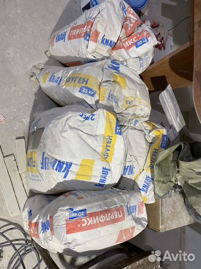 Гипсовая штукатурка остатки