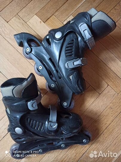 Роликовые коньки раздвижные 34-37